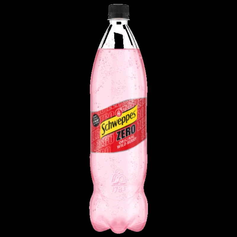 Schweppes Original Wild Berry Zero 1,25l 