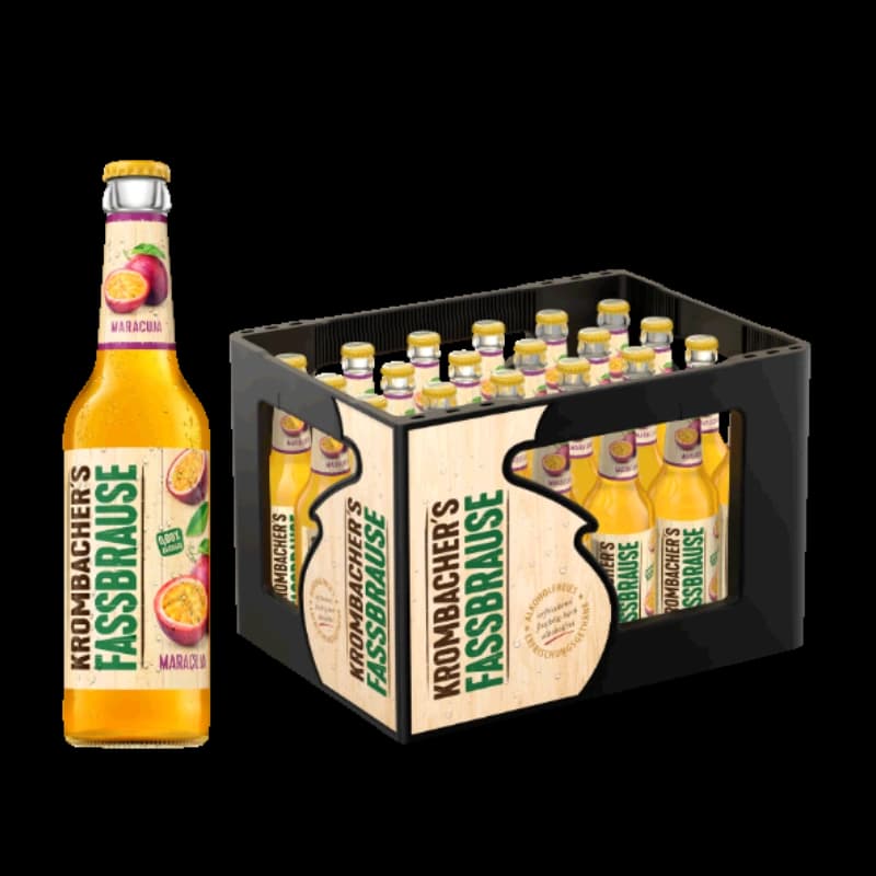 Krombacher Fassbrause Maracuja 24x0,33l