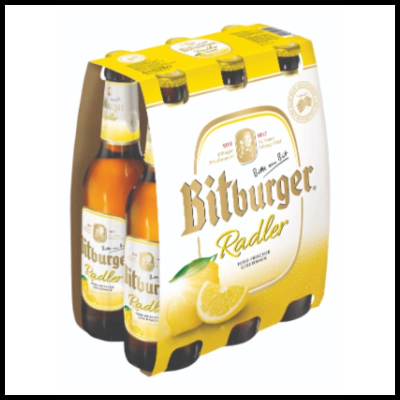 Bitburger Radler 6x0,33l 
