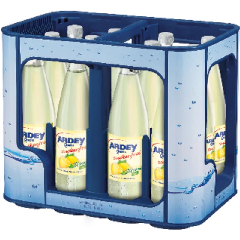 Ardey Zitronenlimonade trüb zuckerfrei 12x0,75
