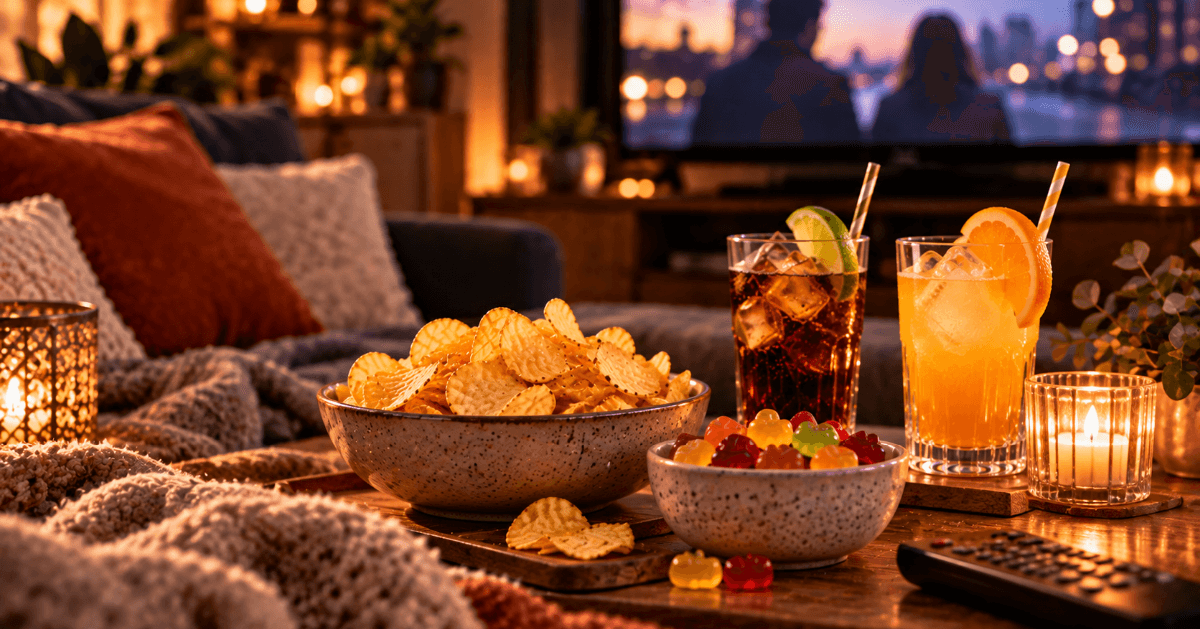 Film ab! Einfache Getränkemischungen und Snacks für euren Heimkinoabend