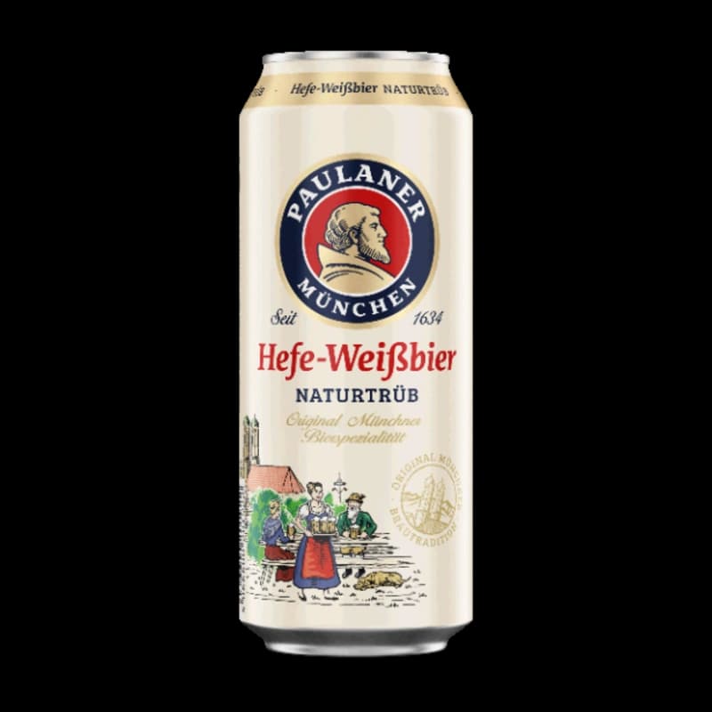 Paulaner Hefe-Weißbier Naturtrüb 0,5l DPG