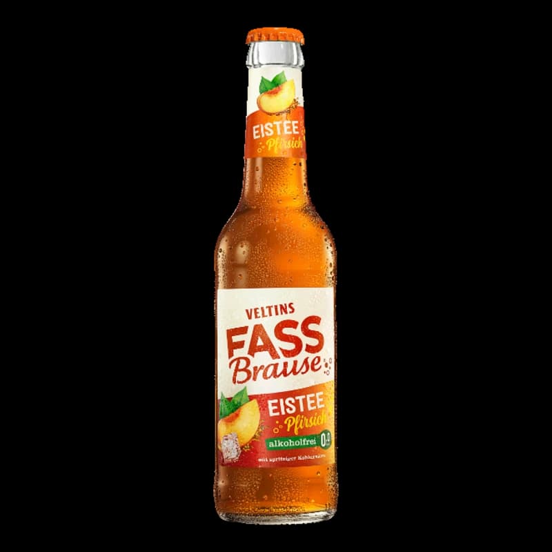 Veltins Fassbrause Eistee Pfirsich 0,33l