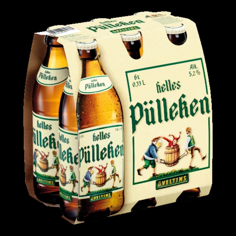Veltins Helles Pülleken 6x0,33l