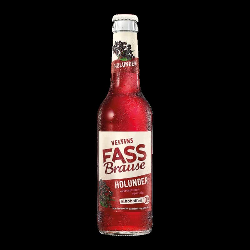 VELTINS Fassbrause Holunder 24x0,33l