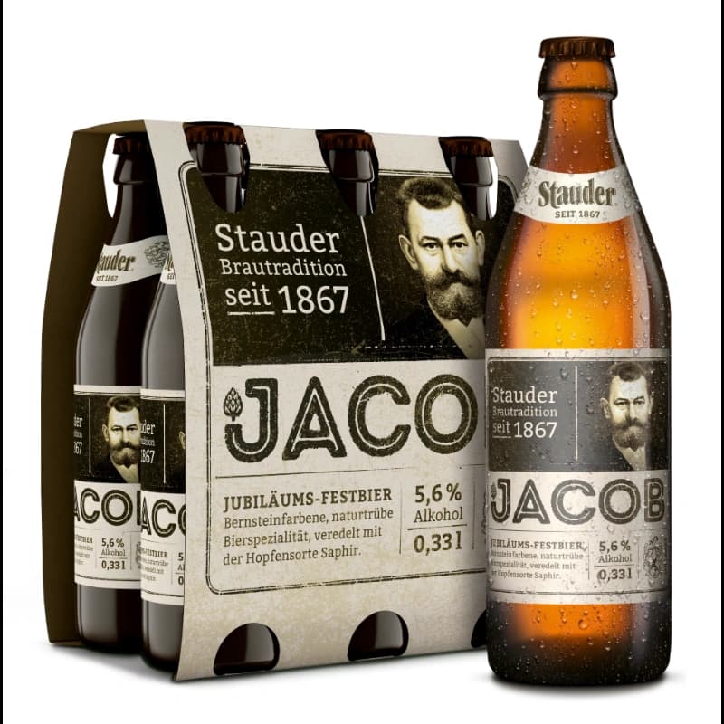 Stauder Jacob Jubiläums-Festbier 6x0,33l