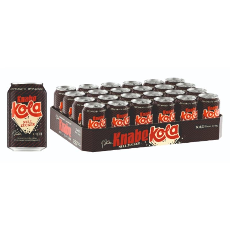 Knabe Kola ohne Zucker 24x0,33l