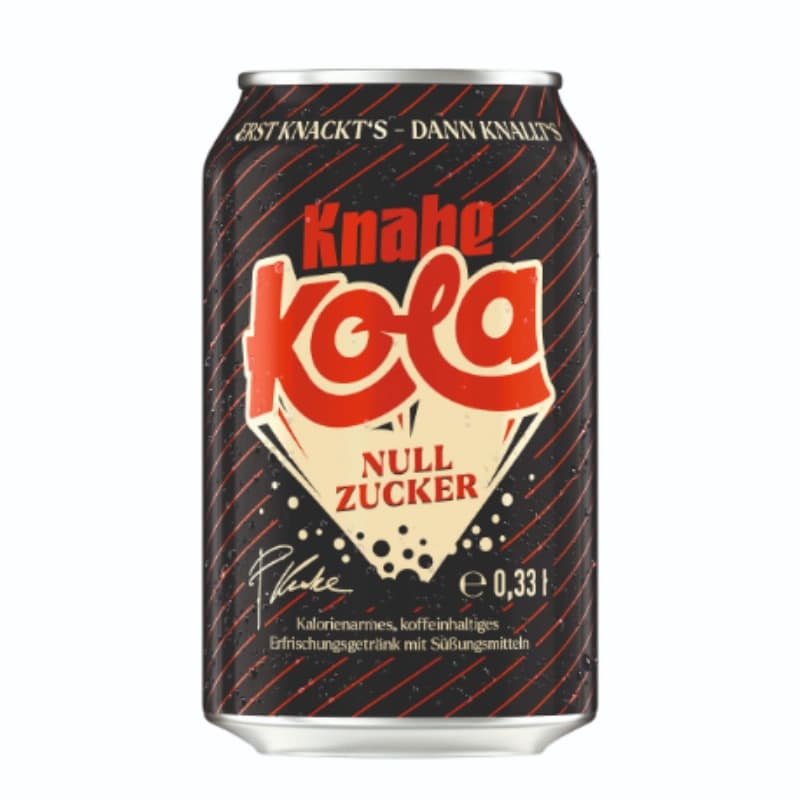 Knabe Kola ohne Zucker 0,33l