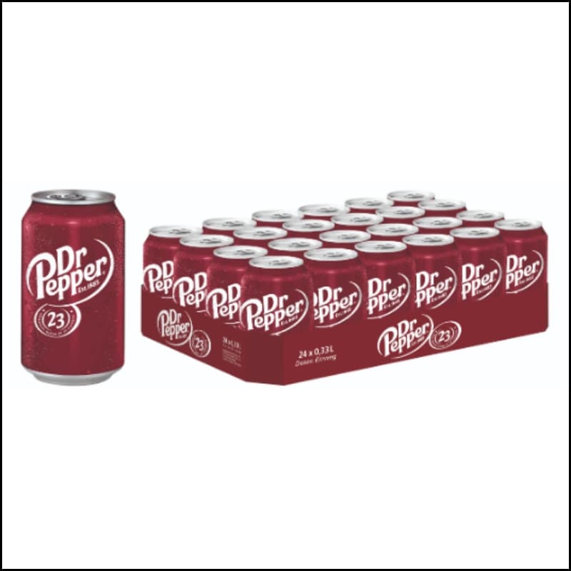 Dr Pepper 24x0,33l Dosen