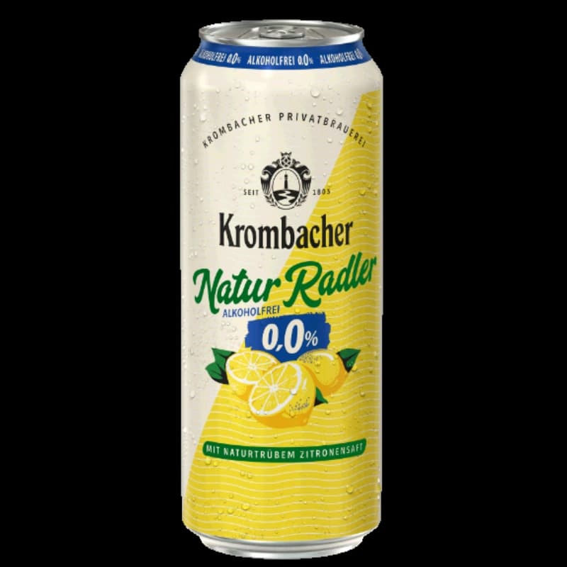 Krombacher Naturradler 0,0% 0,5l Dose