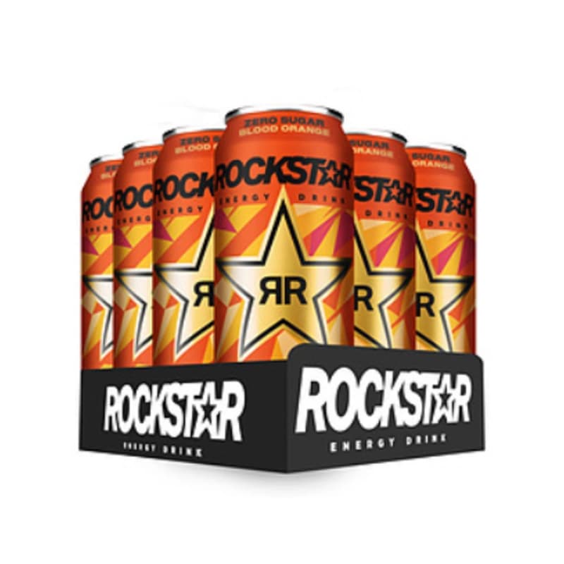 Rockstar Energy Drink Blood Orange Zero 12x0,5l