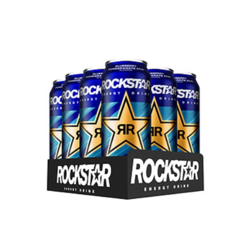 Rockstar Energy Drink Blueberry Pomegranate Acai 12x0,5l
