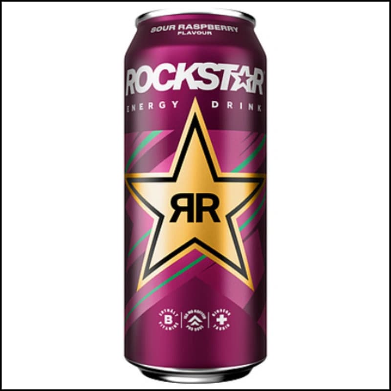 Rockstar Energy Drink Sour Raspberry 0,5l