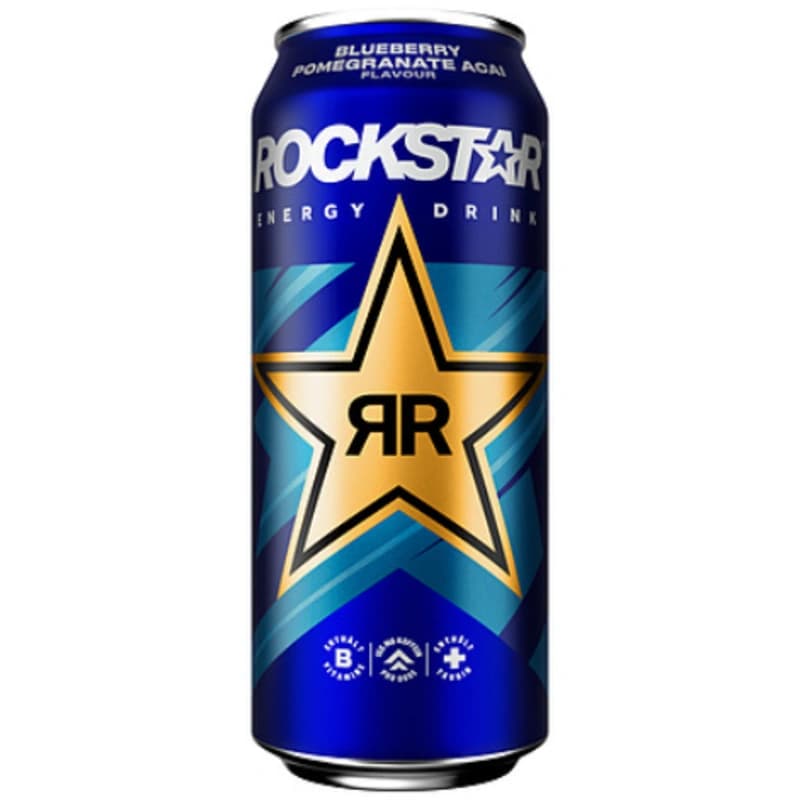 Rockstar Energy Drink Blueberry Pomegranate Acai 0,5l