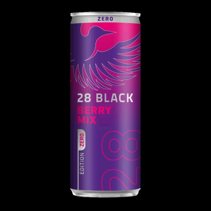 28 Black Berry Mix Zero 0,25l