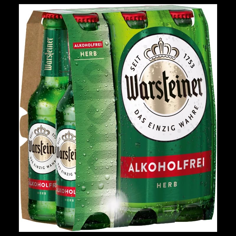 Warsteiner herb alkoholfrei 6x0,33l