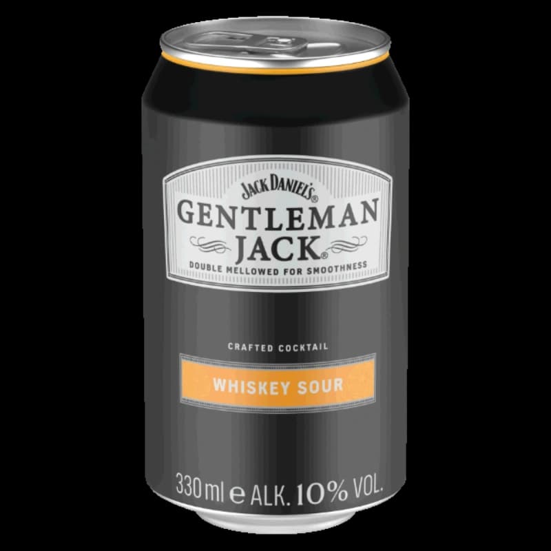 Gentleman Jack Sour 10% 0,33l Dose