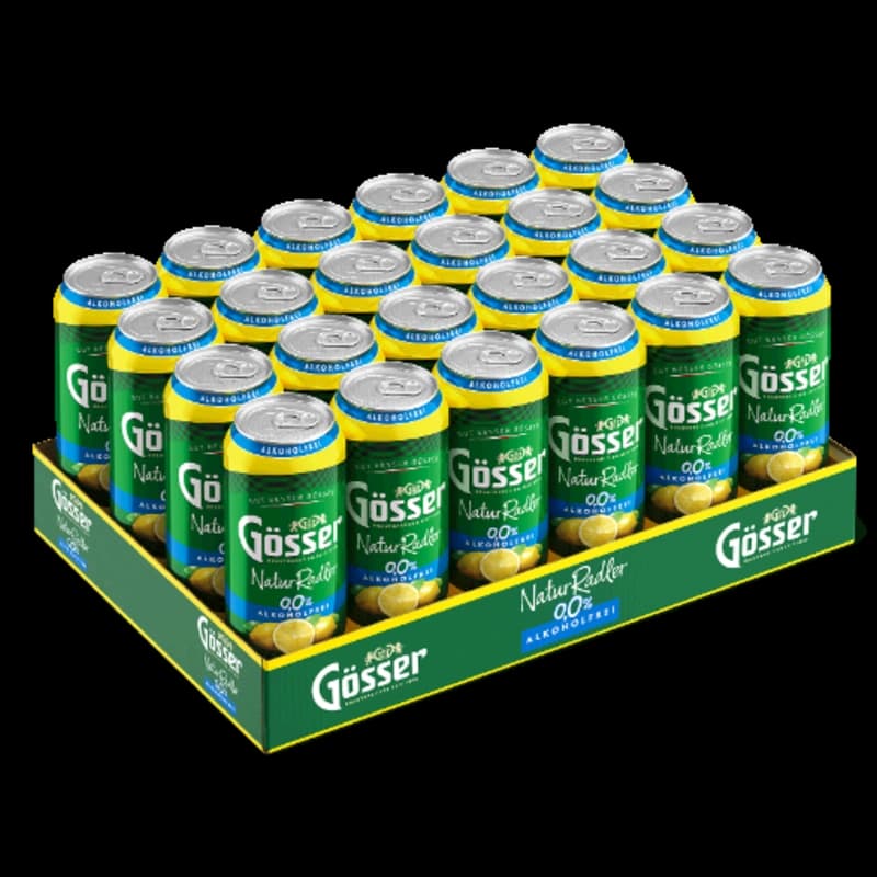 Gösser Natur Radler 0,0% 24x0,5l Dosen