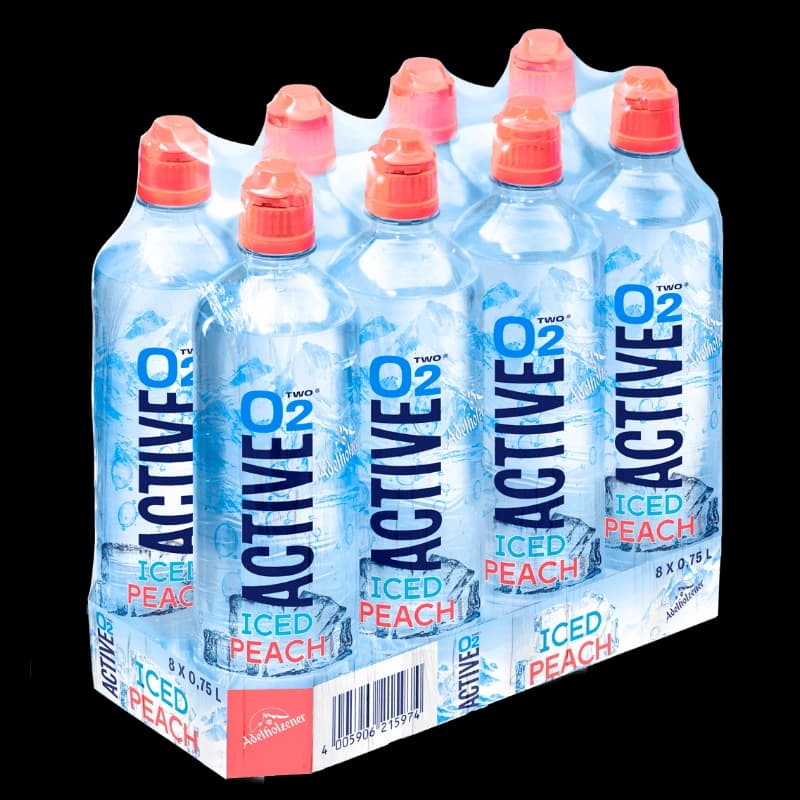 Active O2 Iced Peach 8x0,75l