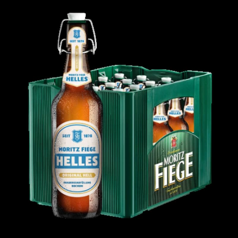 Fiege Helles Bügelverschluss 20x0,5l