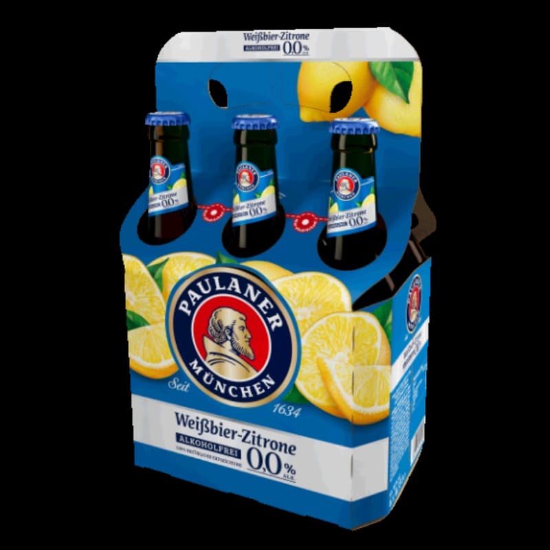 Paulaner Weißbier-Zitrone 0,0% 6x0,33l