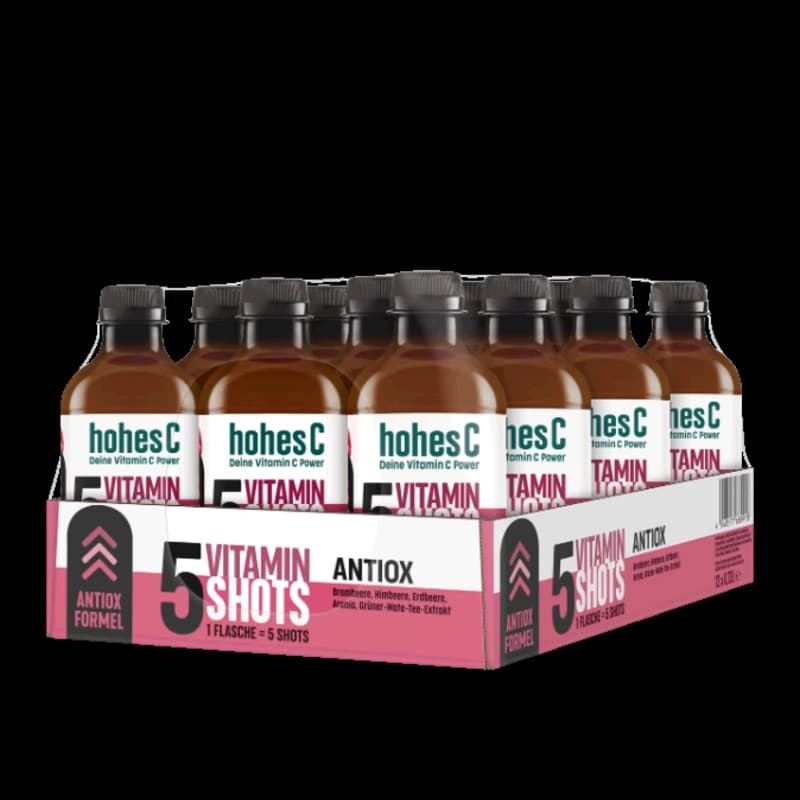 Hohes C Vitamin Shots Antiox 12x0,33l