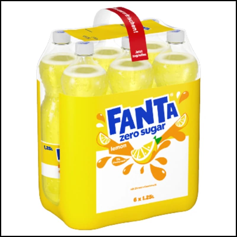 Fanta Lemon Zero 6x1,25l