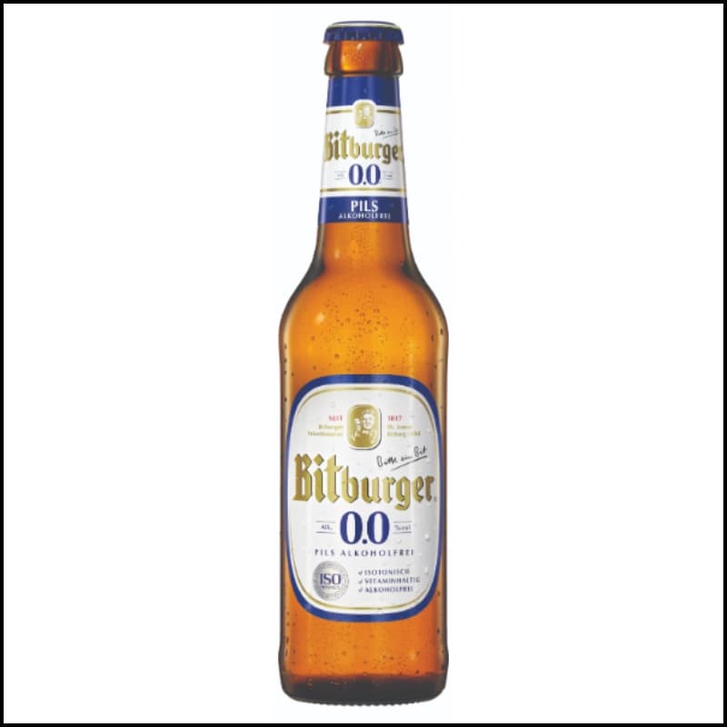 Bitburger 0,0% 0,33l
