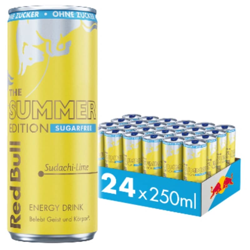 Red Bull Summer Edition Sugarfree 24x0,25l