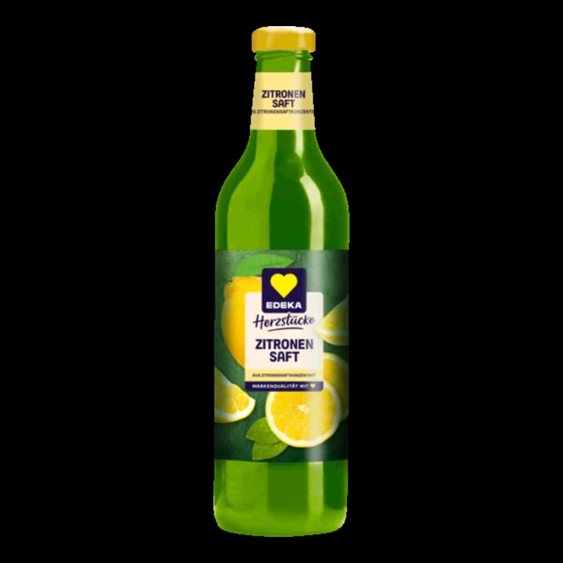EDEKA Herzstücke Zitronensaft aus Zitronensaftkonzentrat 0,75l
