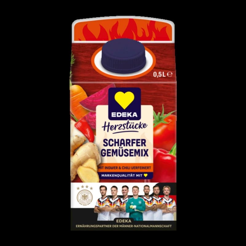 EDEKA Herzstücke scharfes Gemüse 0,5l