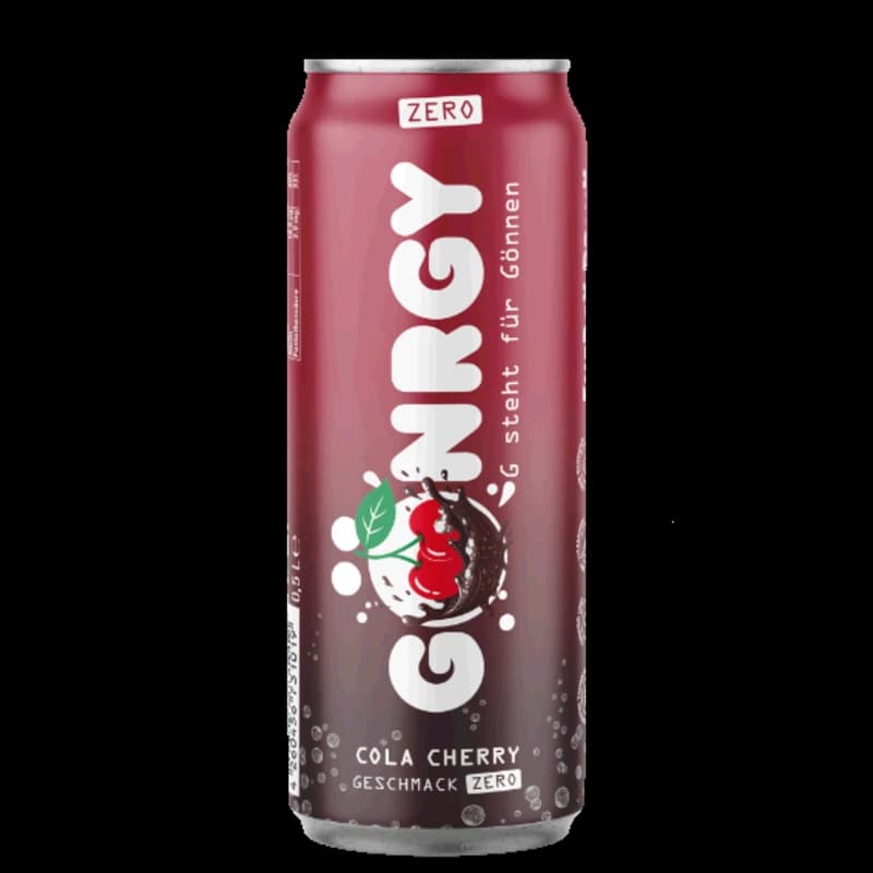 Gönrgy Cola Cherry Zero 0,5l Dose