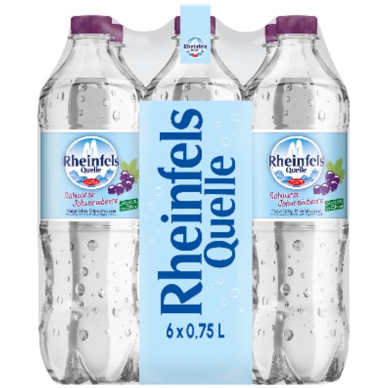 Rheinfels Quelle Schwarze Johannisbeere 6x0,75l