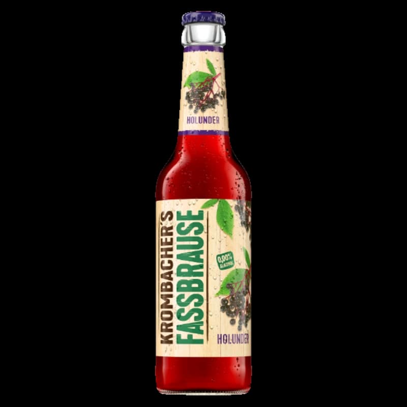 Krombacher Fassbrause Holunder 0,33l