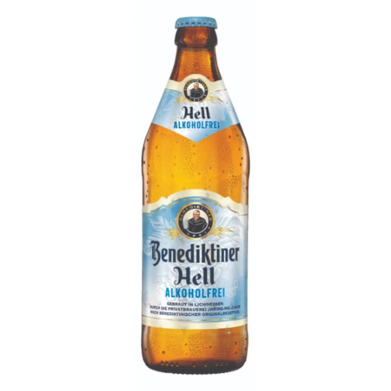 Benediktiner Hell alkoholfrei 0,5l MW