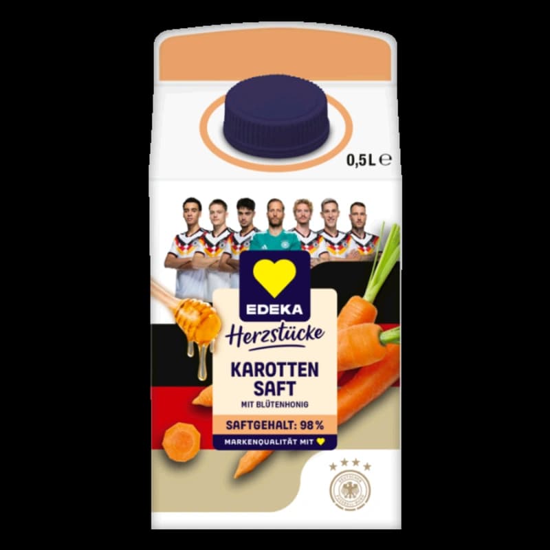 EDEKA Herzstücke Karottensaft mit Honig 0,5l