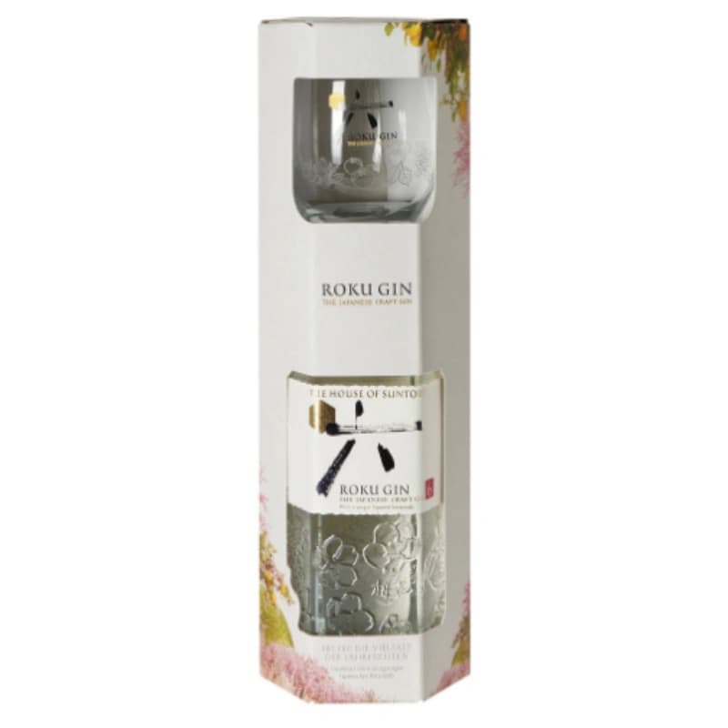 Roku Japanese Craft Gin 43% 0,7l+Glas